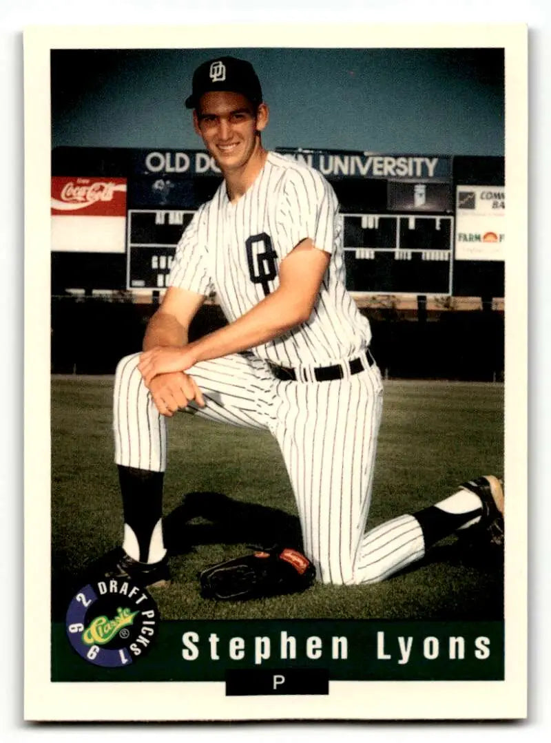 1992 Classic Draft Picks #78 Stephen Lyons New York Mets Baseball Ca ID:59652