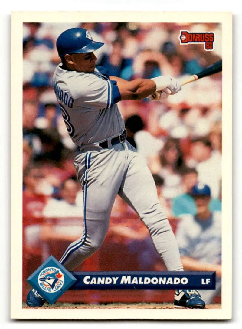 1993 Donruss #684 Candy Maldonado Toronto Blue Jays Baseball Cards E ID:59664