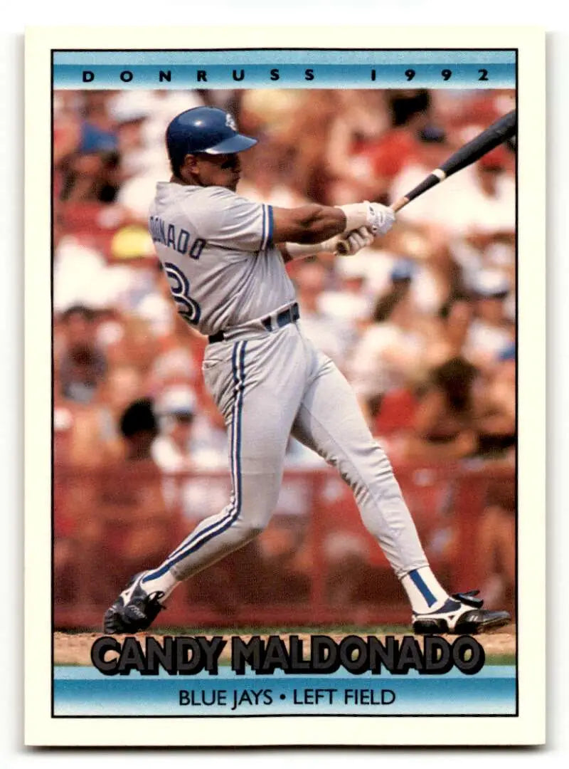 1992 Donruss #664 Candy Maldonado Toronto Blue Jays Baseball Cards E ID:59666