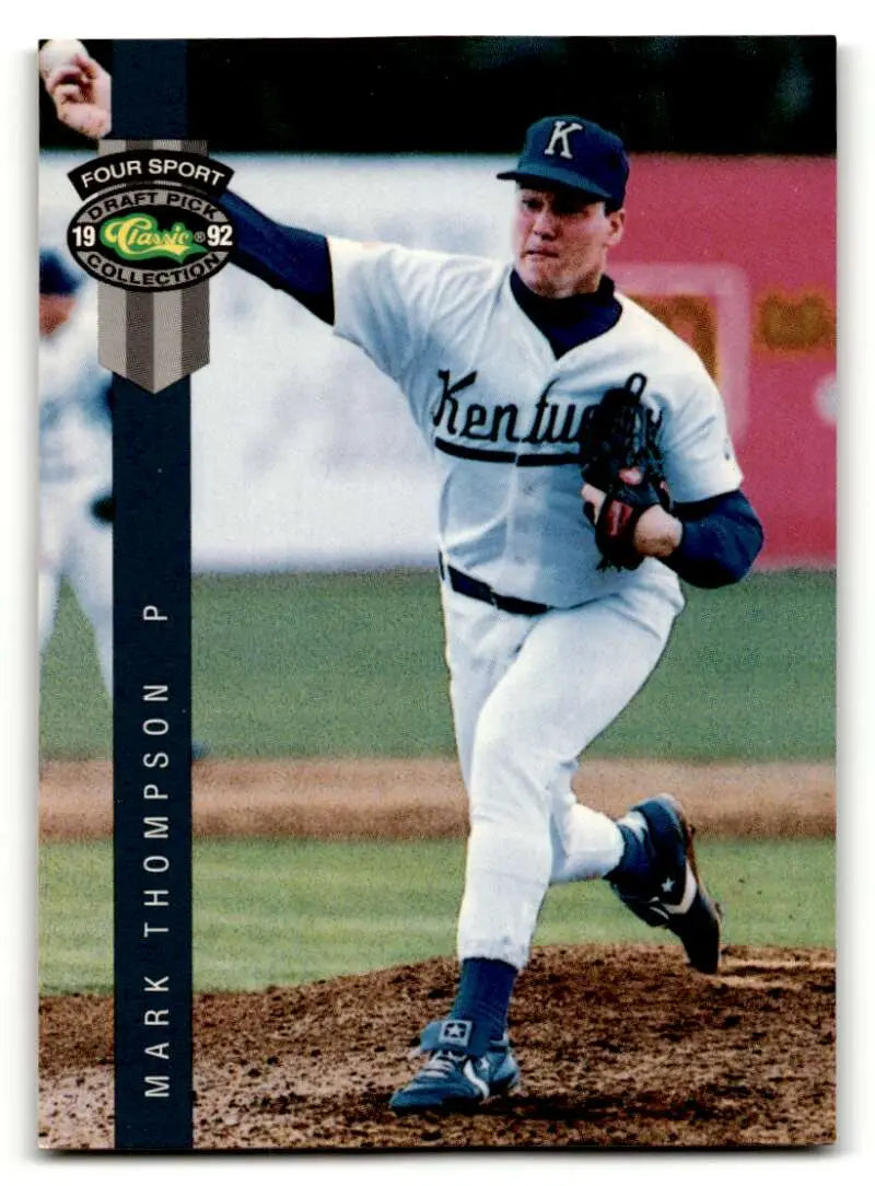 1992 Classic Four Sport #272 Mark Thompson Colorado Rockies Baseball ID:59679