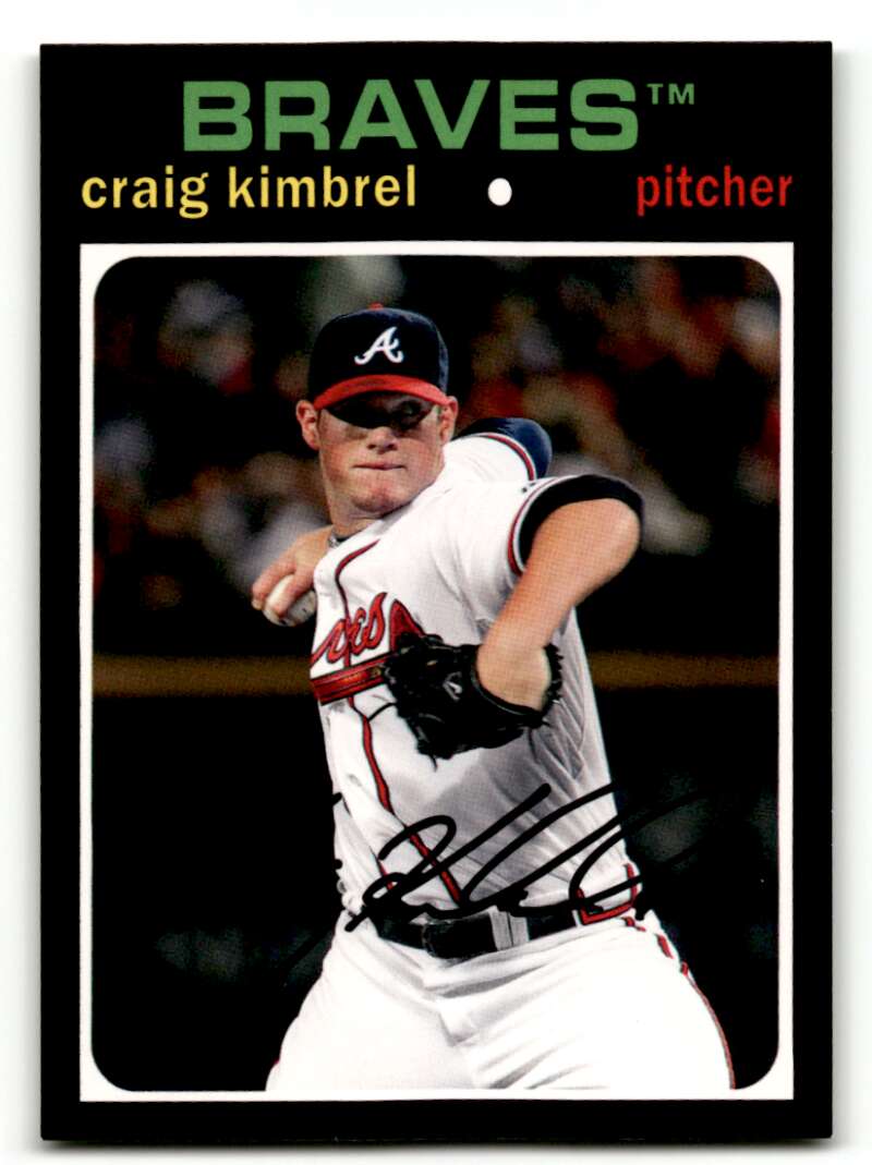 2012 Topps Archives #83 Craig Kimbrel Atlanta Braves Baseball Cards ID:59697