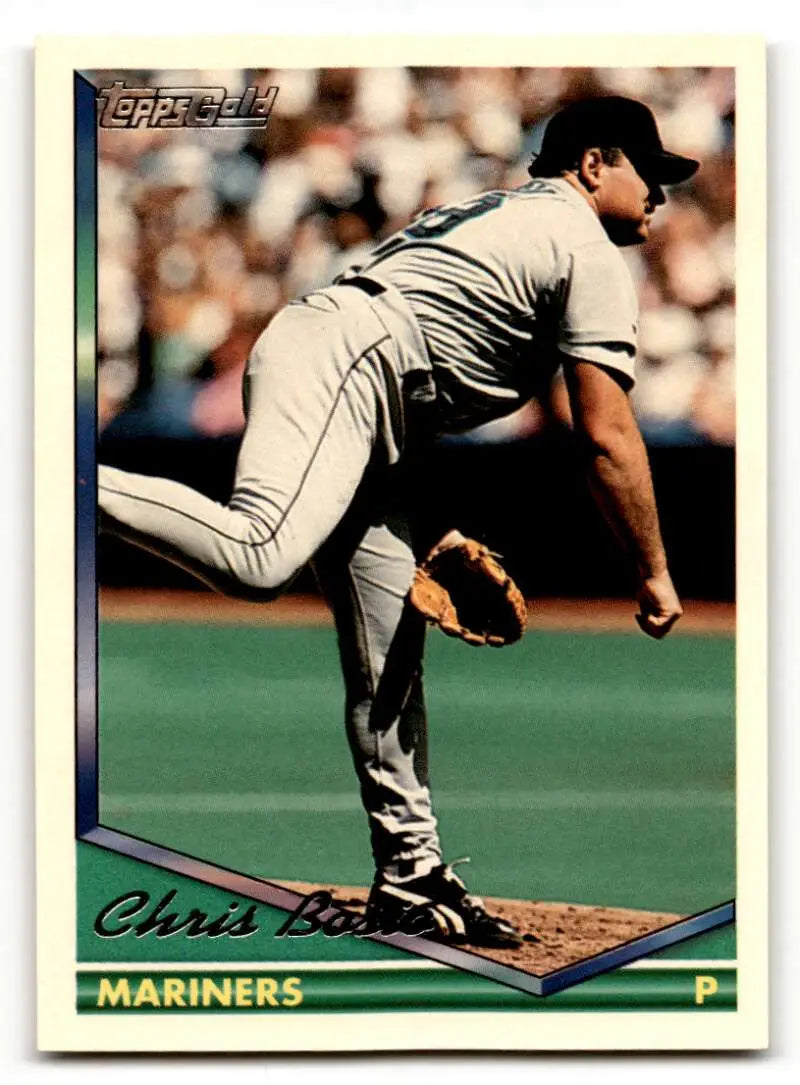 1994 Topps Gold #60 Chris Bosio Seattle Mariners Baseball Cards EX/N ID:59724