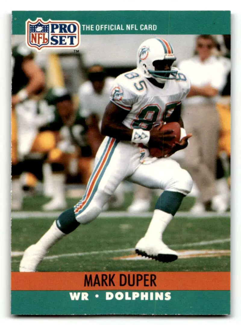 1990 Pro Set #559 Mark Duper Miami Dolphins Football Cards EX/NM ID:60137