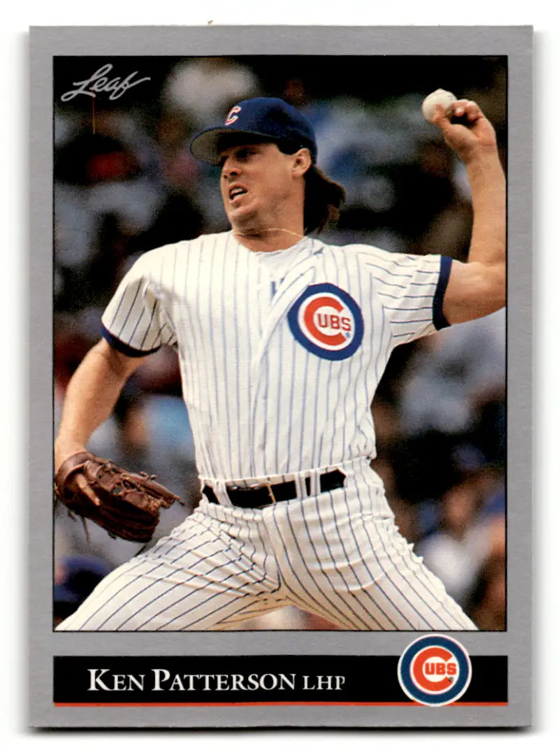 1992 Leaf #509 Ken Patterson NM Near Mint Cubs ID:60441