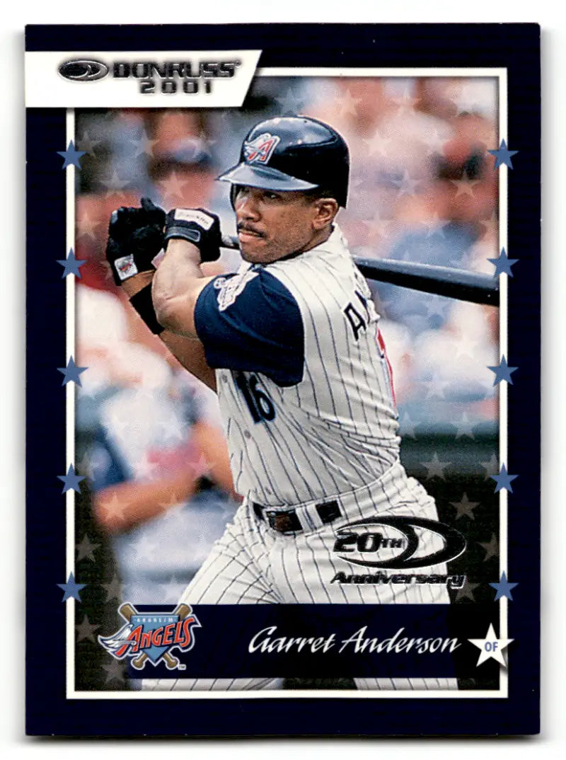 2001 Donruss #67 Garret Anderson NM Near Mint Angels ID:60768