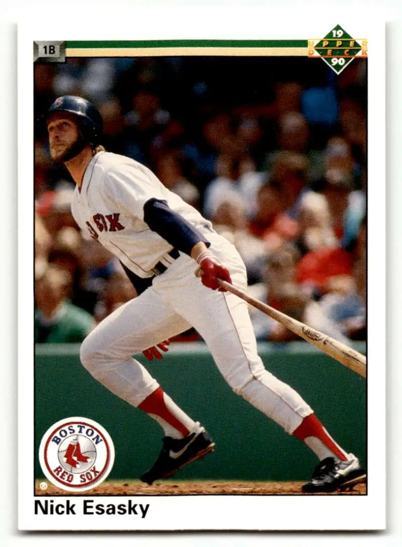 1990 Upper Deck #463 Nick Esasky Boston Red Sox Baseball Cards EX/NM ID:60880