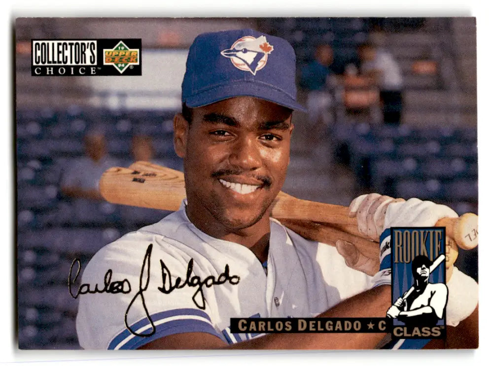 1994 Collector’s Choice Gold Signature #4 Carlos Delgado NM-MT Blue Jay ID:60902