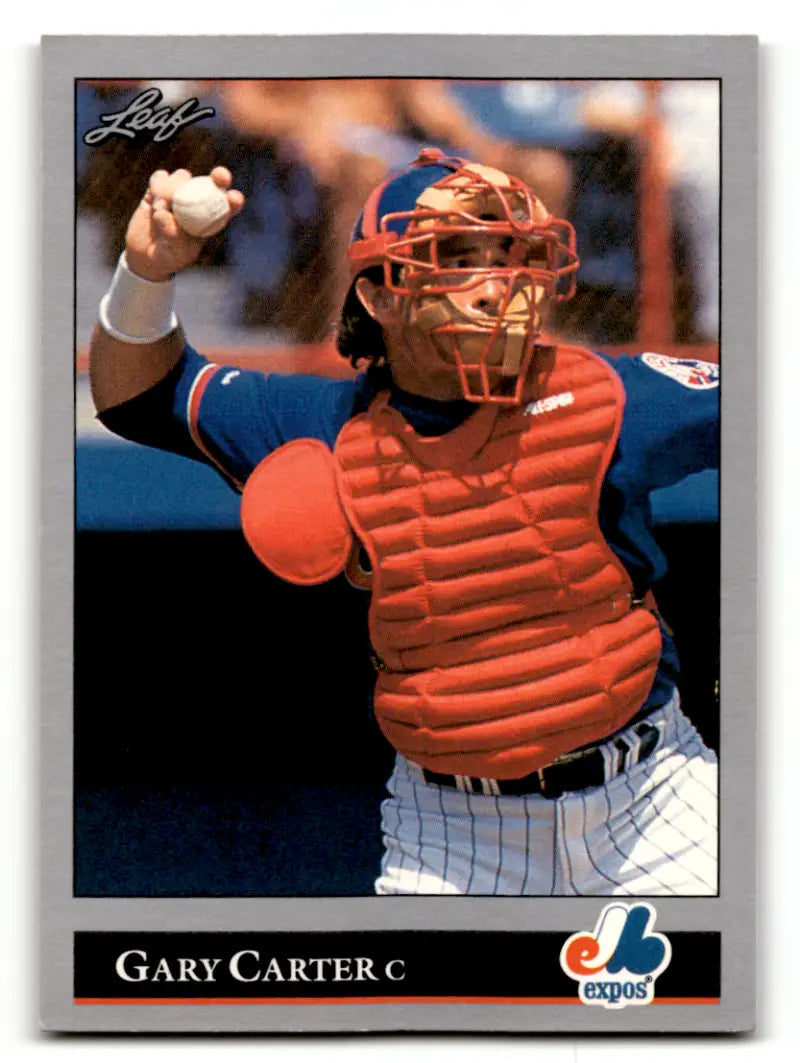 1992 Leaf #442 Gary Carter EX/NM Expos ID:60953