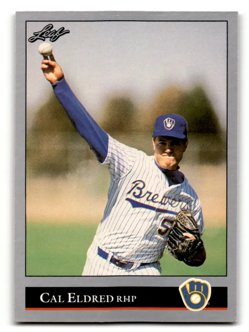 1992 Leaf #2 Cal Eldred EX/NM Brewers ID:60956