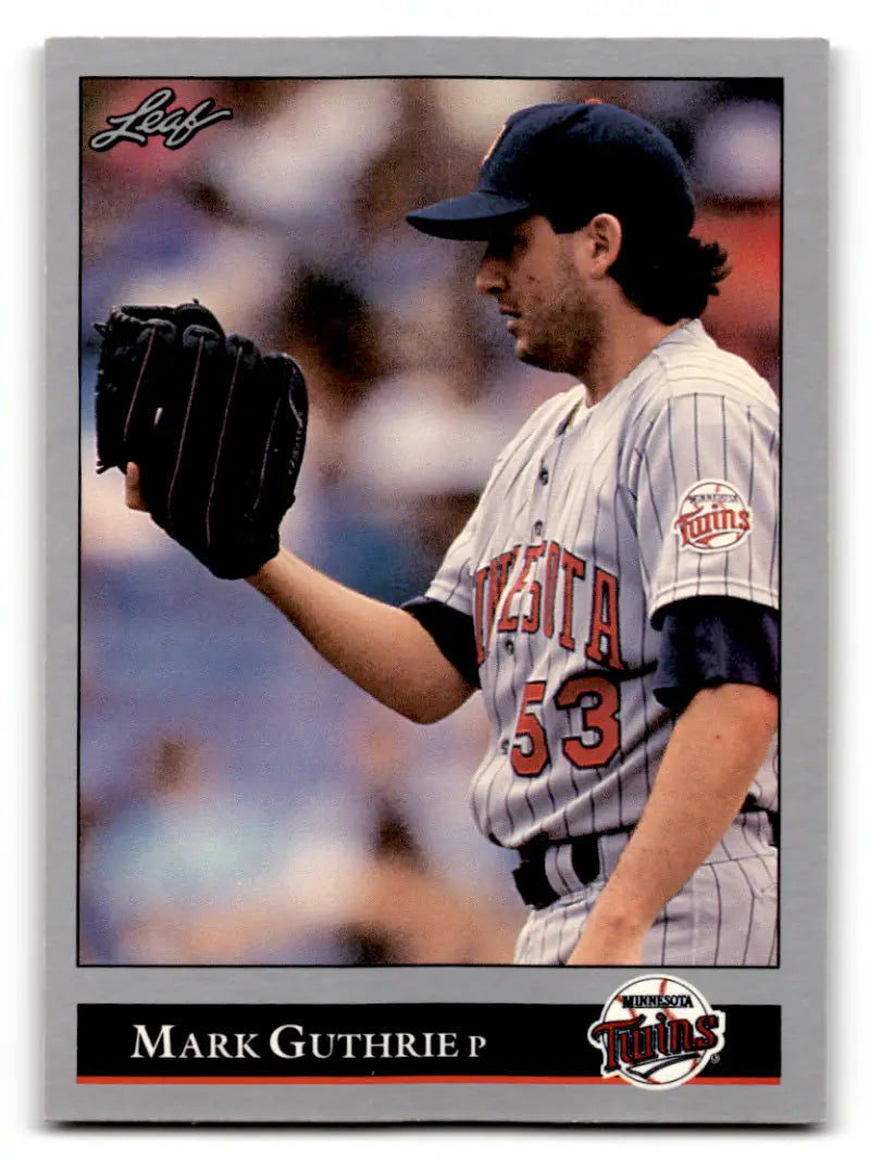 1992 Leaf #263 Mark Guthrie NM Near Mint Twins ID:60960