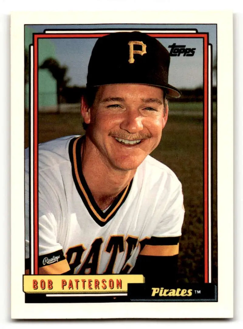 1992 Topps #263 Bob Patterson Pittsburgh Pirates Baseball Cards EX/N ID:61133
