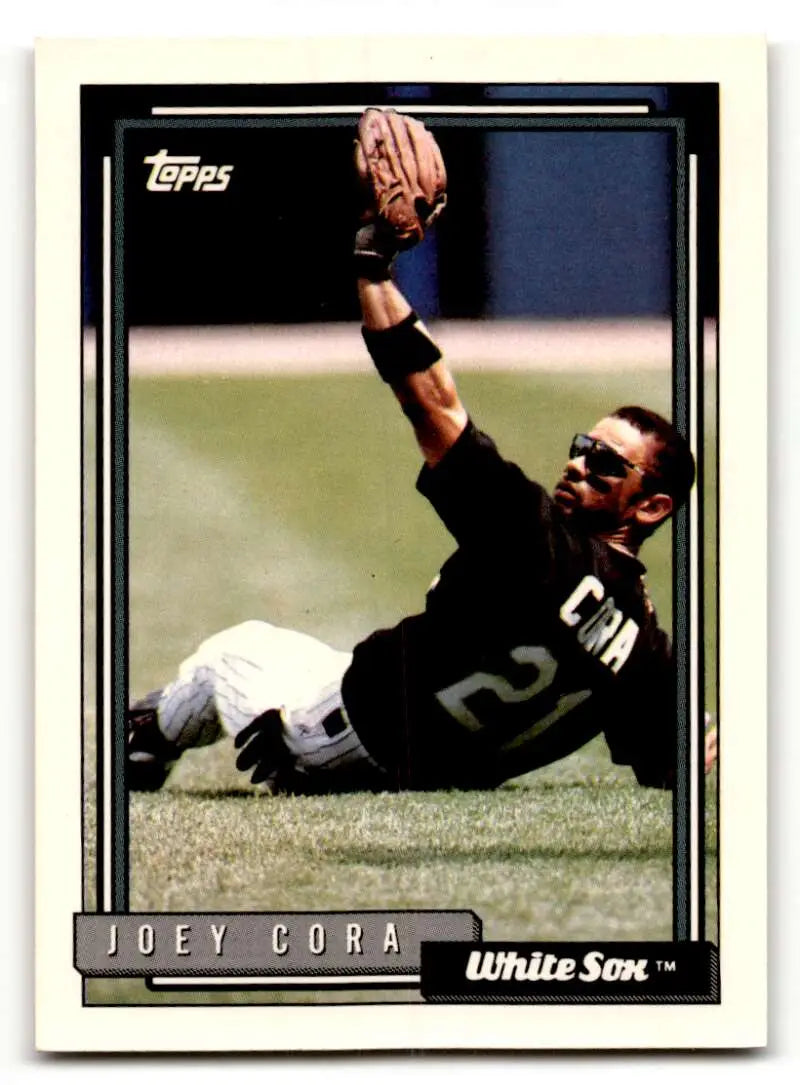1992 Topps #302 Joey Cora Chicago White Sox Baseball Cards EX/NM ID:61154