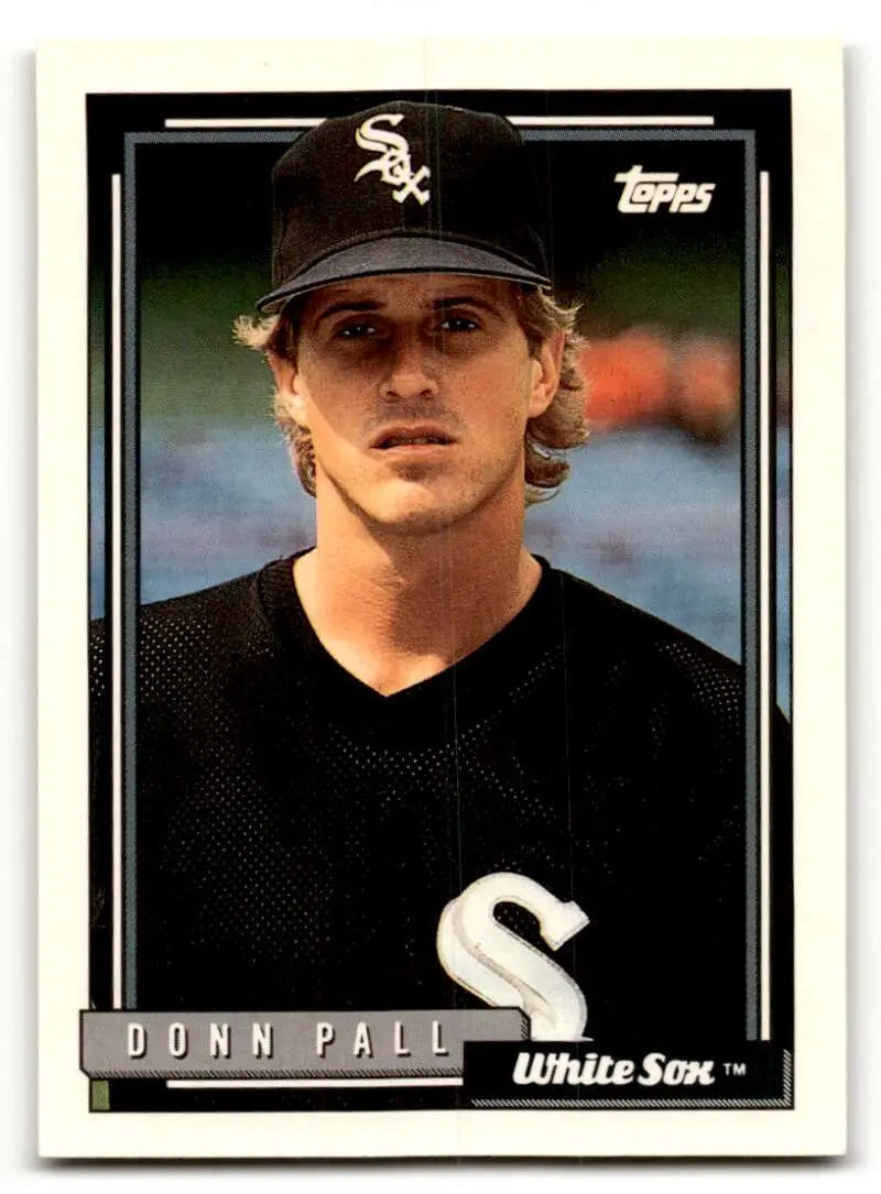1992 Topps #57 Donn Pall Chicago White Sox Baseball Cards EX/NM ID:61158