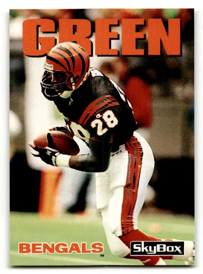 1992 SkyBox Impact #164 Harold Green Cincinnati Bengals Football Car ID:61179