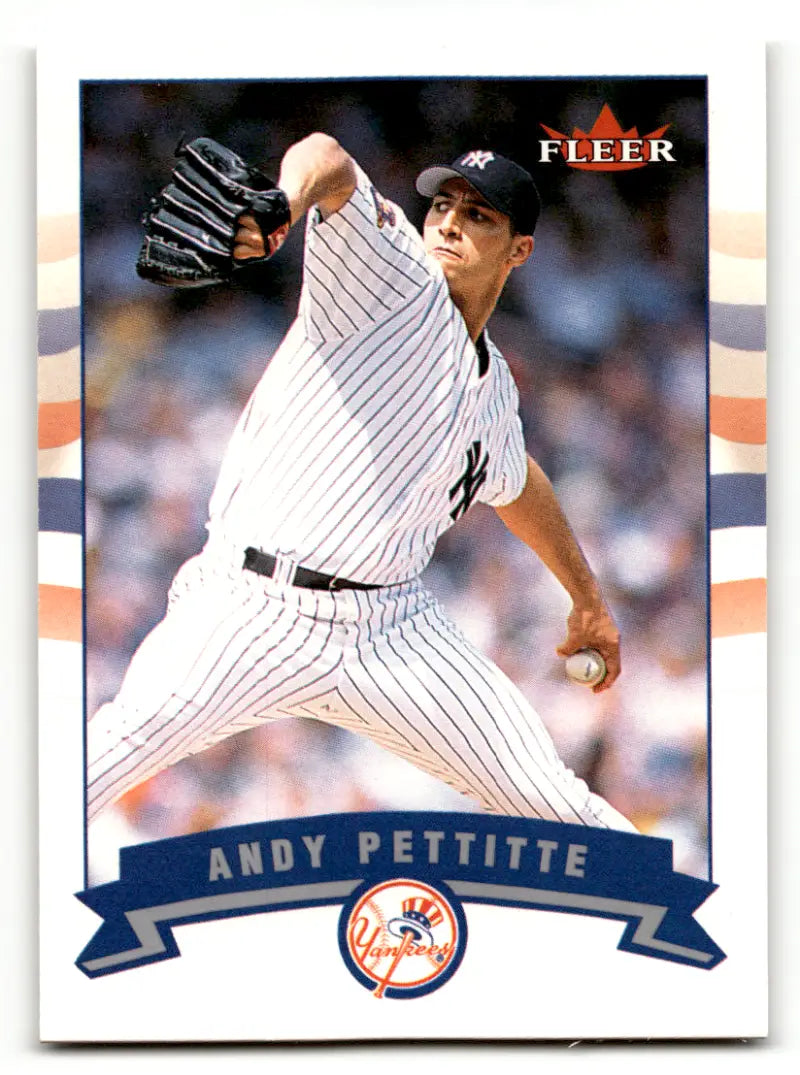 2002 Fleer Gold Backs #196 Andy Pettitte NM-MT Yankees ID:61382