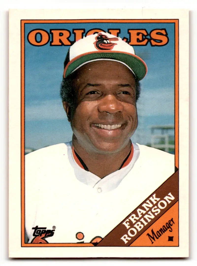 1988 Topps Traded #96T Frank Robinson EX/NM Orioles MG ID:61697