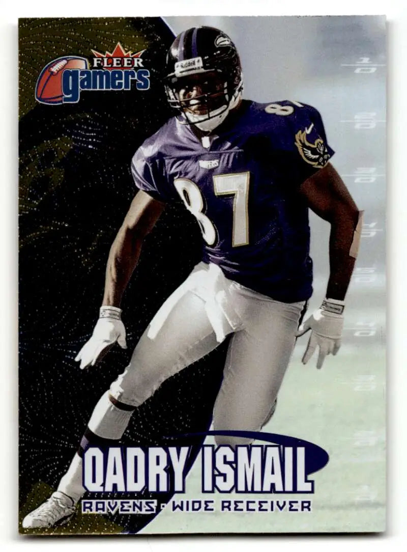 2000 Fleer Gamers #49 Qadry Ismail Baltimore Ravens Football Cards E ID:61701