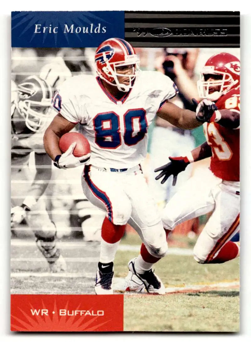 1999 Donruss #14 Eric Moulds Buffalo Bills Football Cards EX/NM ID:61800