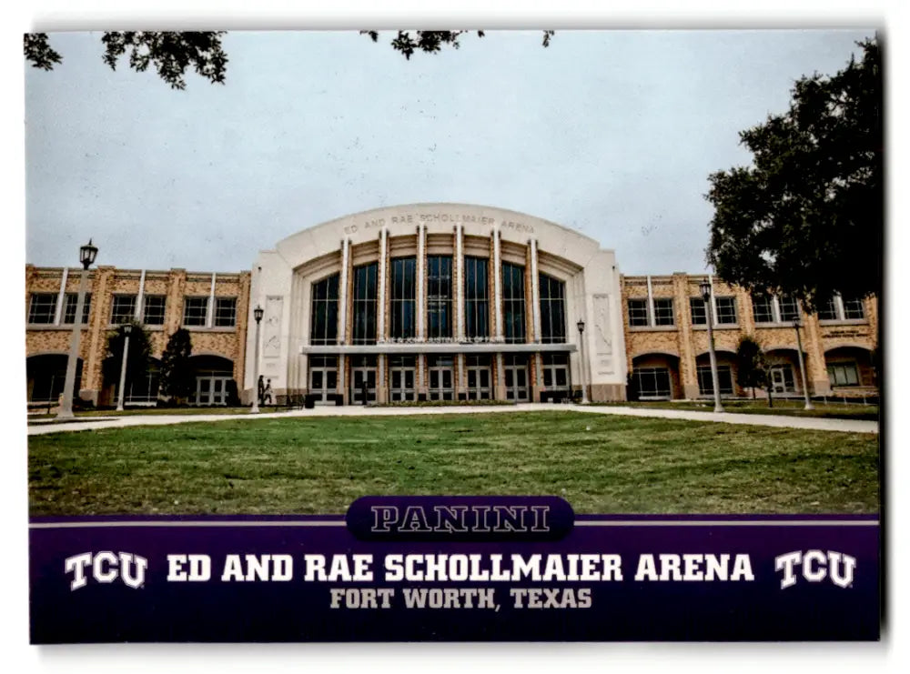 2016 Panini TCU Horned Frogs #7 Ed & Rae Schollmaier Arena NM-MT ID:61826