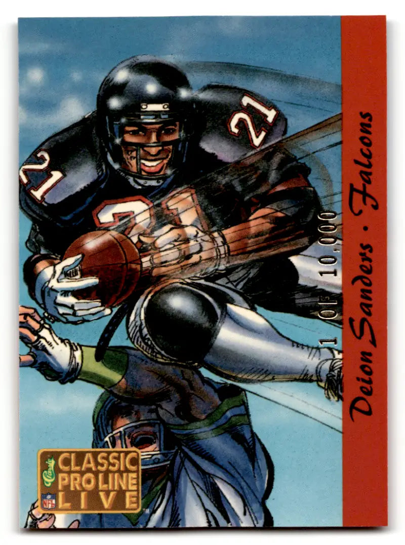 1993 Pro Line Live Illustrated #SP6 Deion Sanders NM-MT Falcons ID:61956