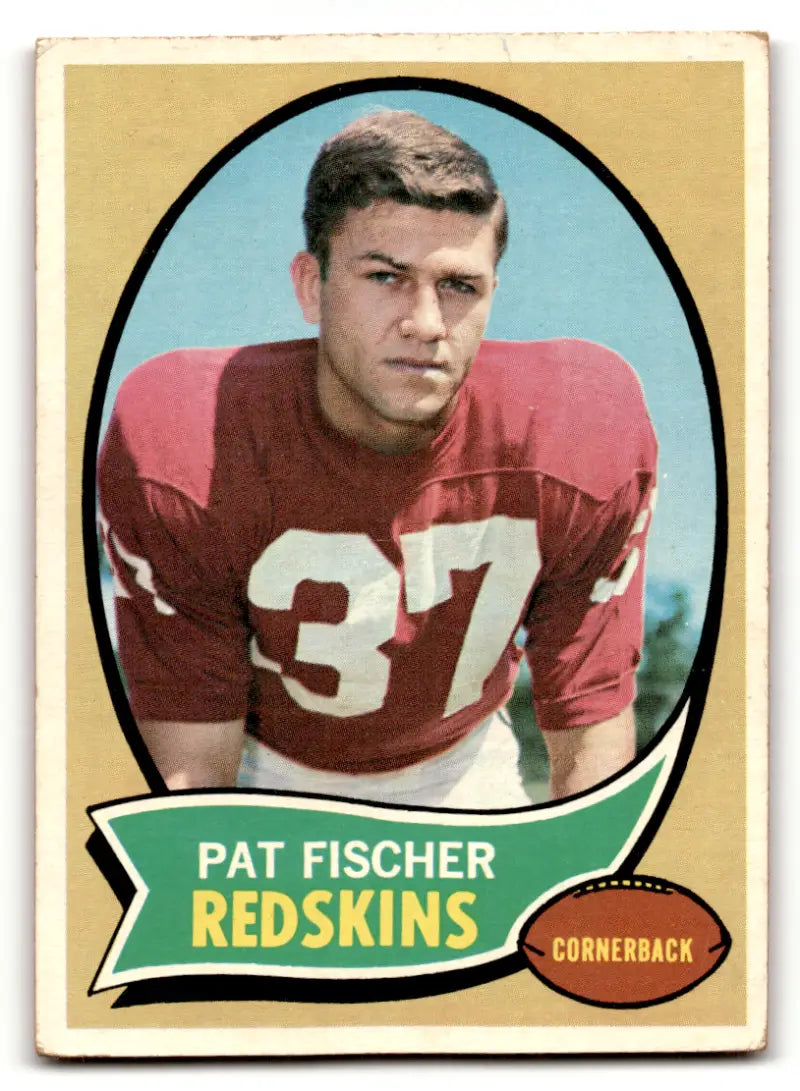 1970 Topps #172 Pat Fischer EX Excellent Redskins ID:62099