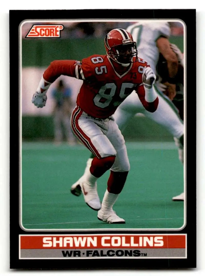 1990 Score #4 Shawn Collins Atlanta Falcons Football Cards EX/NM ID:62184