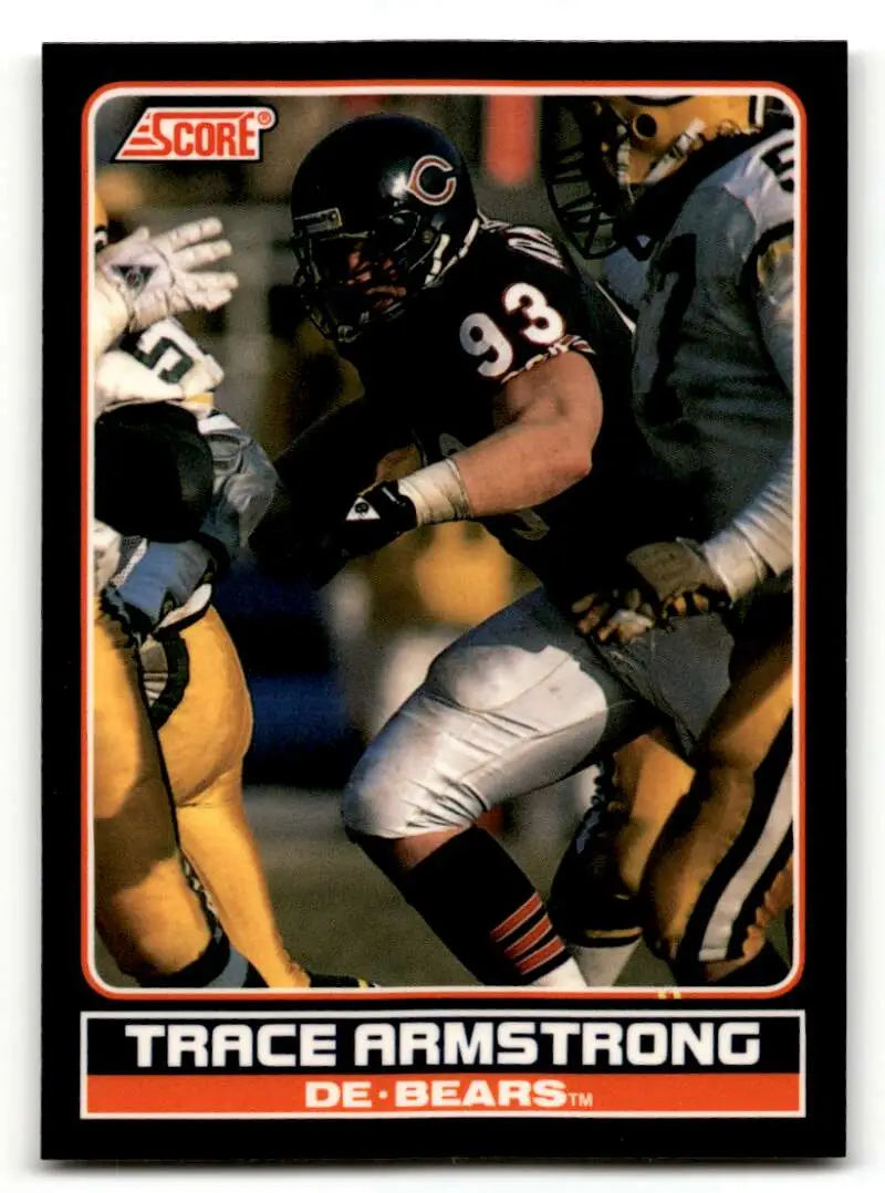 1990 Score #11 Trace Armstrong Chicago Bears Football Cards NM-MT ID:62190