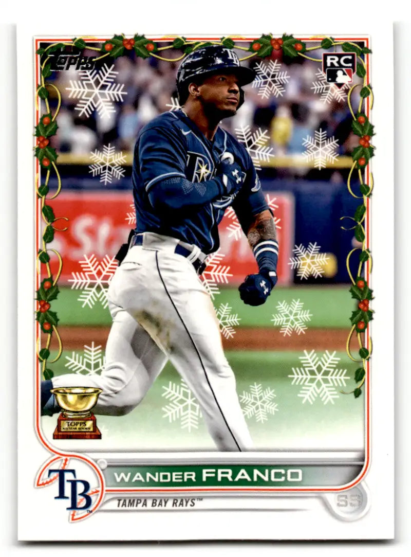 2022 Topps Holiday #HW181 Wander Franco NM-MT RC Rookie Rays ID:62238