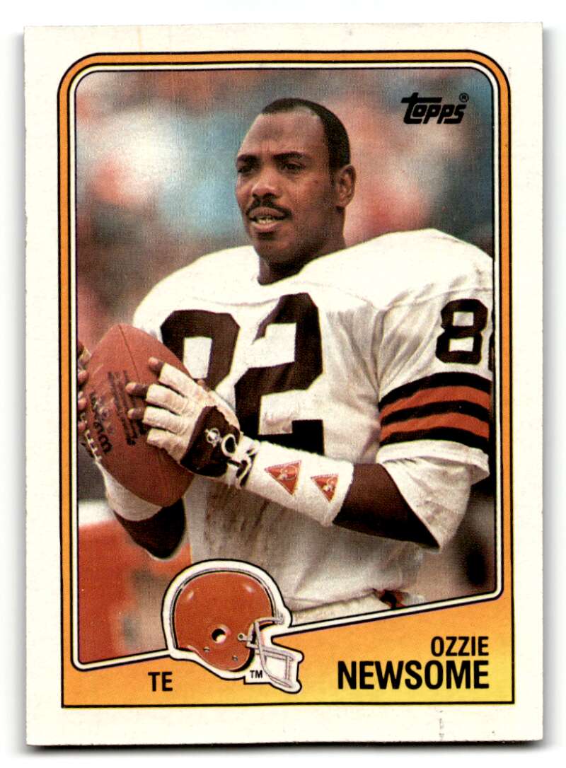 1988 Topps #92 Ozzie Newsome Cleveland Browns Football Cards EX/NM ID:62424