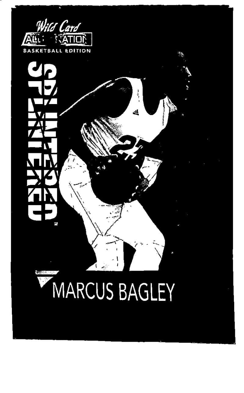 2022 Wild Card Alumination #ASP-38 Marcus Bagley Basketball Cards N ID:62438