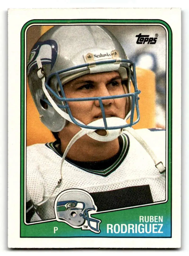 1988 Topps #138 Ruben Rodriguez Seattle Seahawks Football Cards EX/N ID:62487