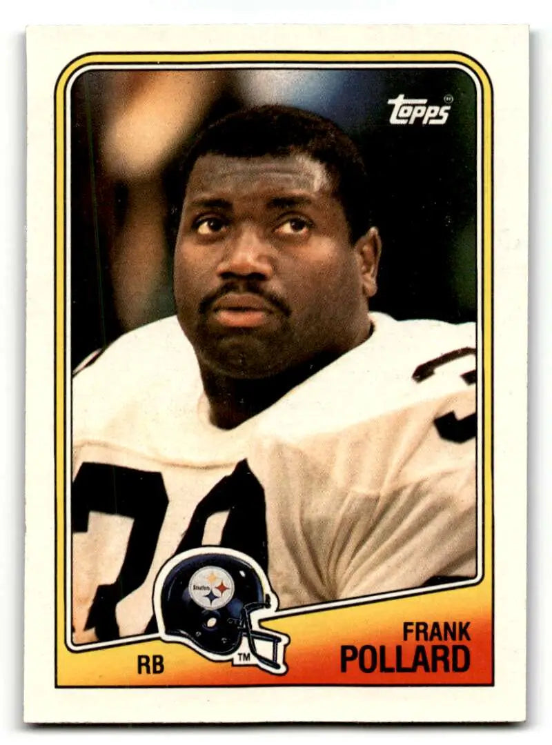 1988 Topps #166 Frank Pollard Pittsburgh Steelers Football Cards EX/ ID:62500