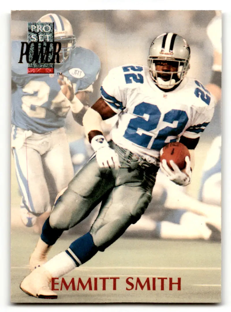 1992 Pro Set Power #NNO Emmitt Smith EX/NM Cowboys