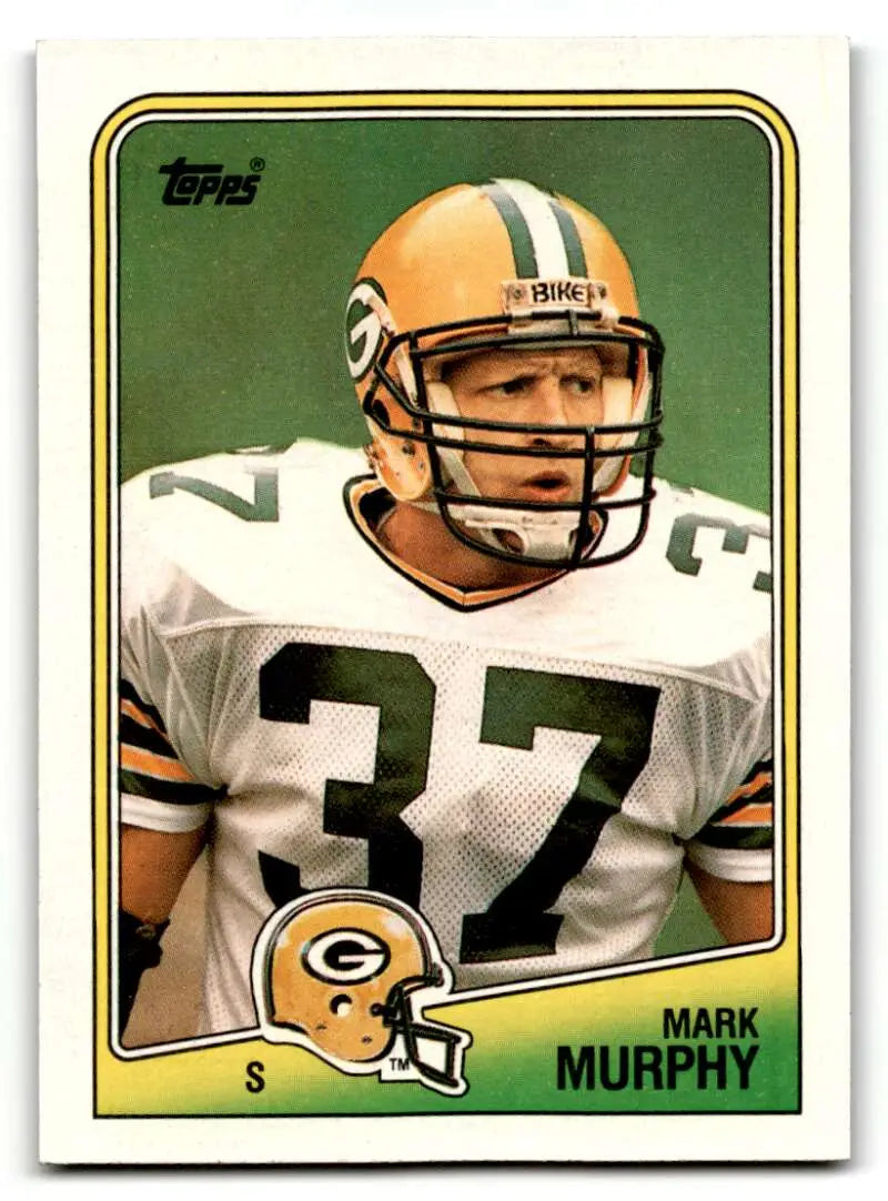 1988 Topps #324 Mark Murphy Green Bay Packers Football Cards EX/NM ID:62682