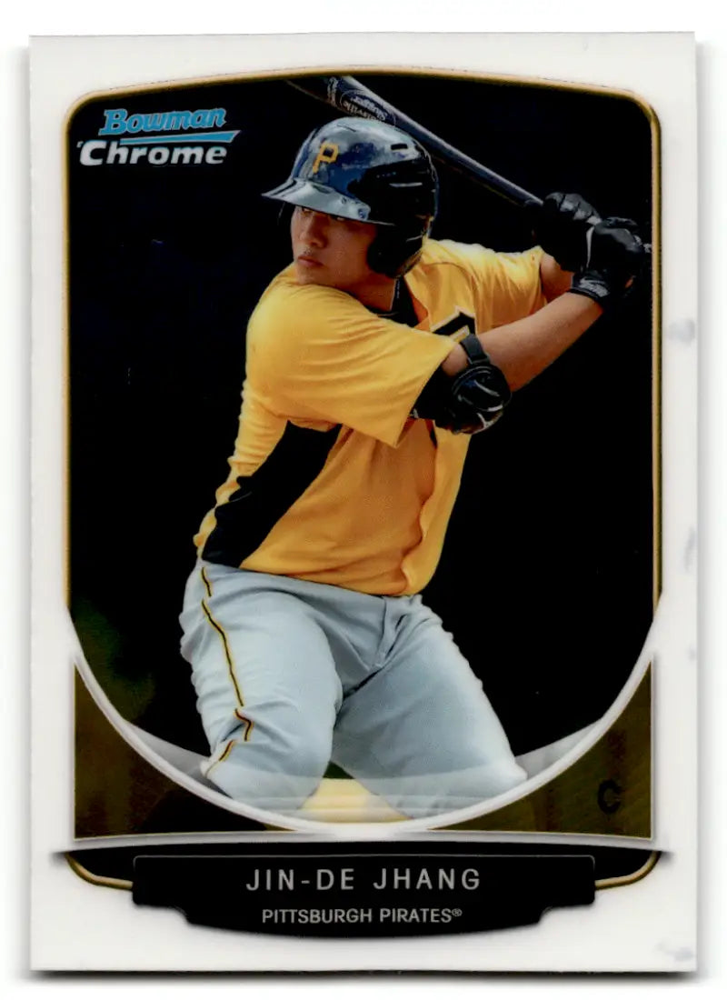 2013 Bowman Chrome Prospects #BCP211 Jin-De Jhang NM-MT Pirates ID:62840