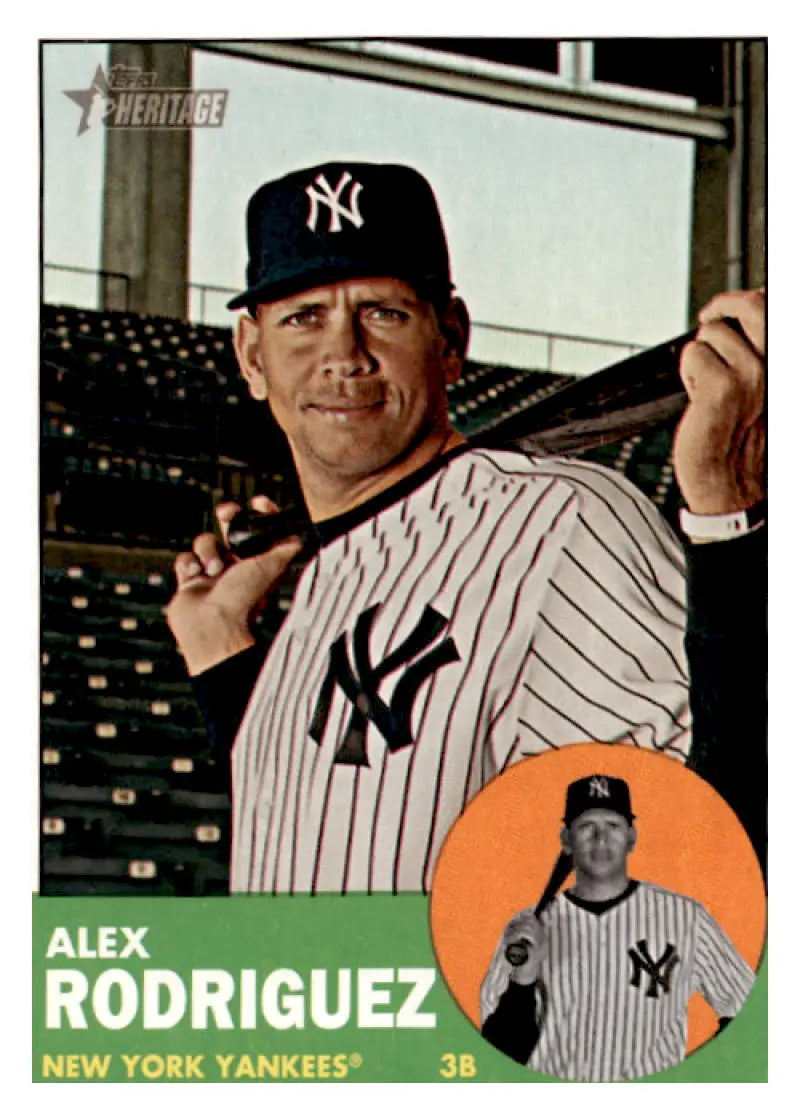 2012 Topps Heritage #361 Alex Rodriguez NM-MT Yankees ID:62982