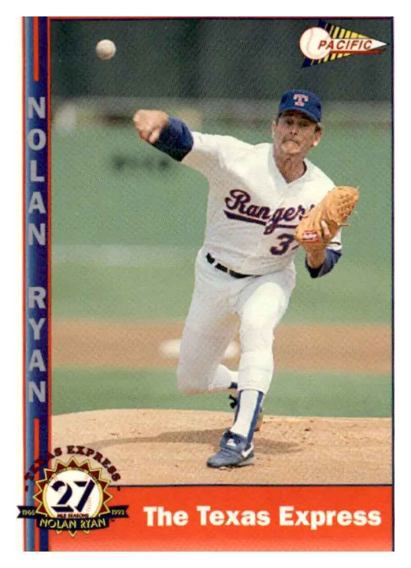 1993 Pacific Texas Express #249 The Texas Express Texas Rangers Base ID:63040