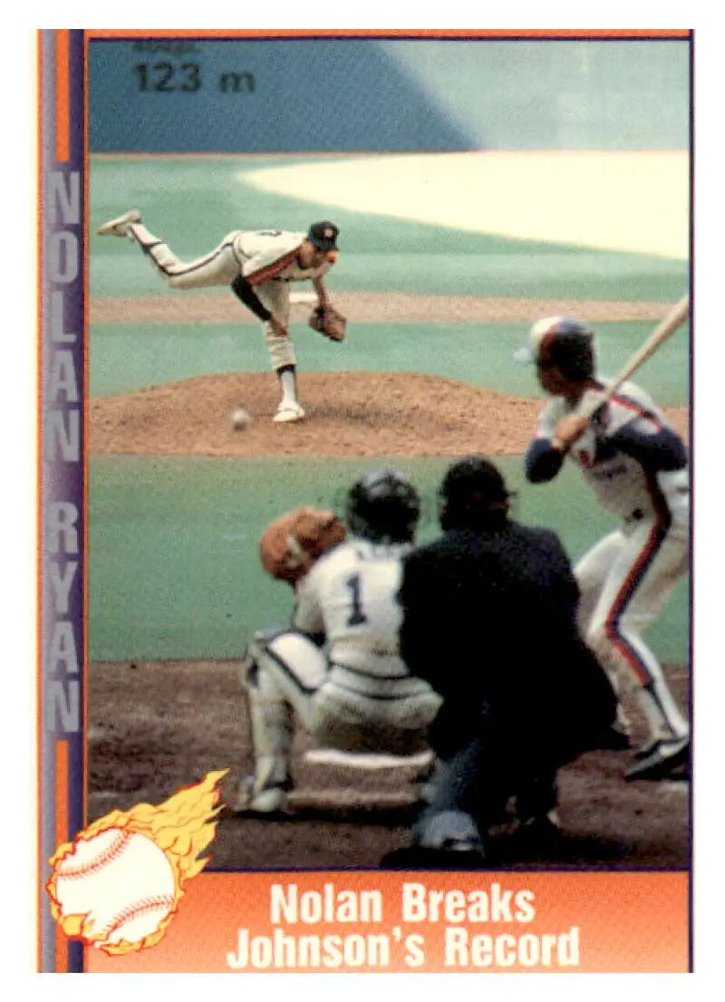 1992 Pacific Ryan Texas Express II #148 Breaks Walter Johnson’s Record ID:63056