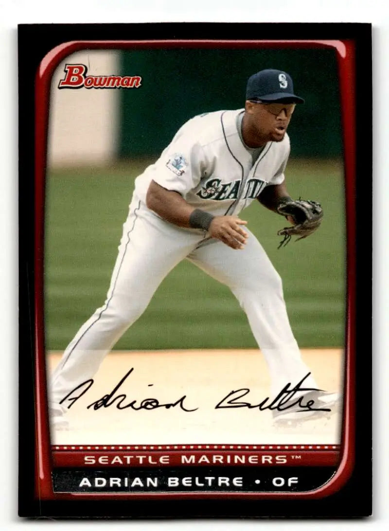 2008 Bowman #28 Adrian Beltre Seattle Mariners Baseball Cards EX/NM ID:63227