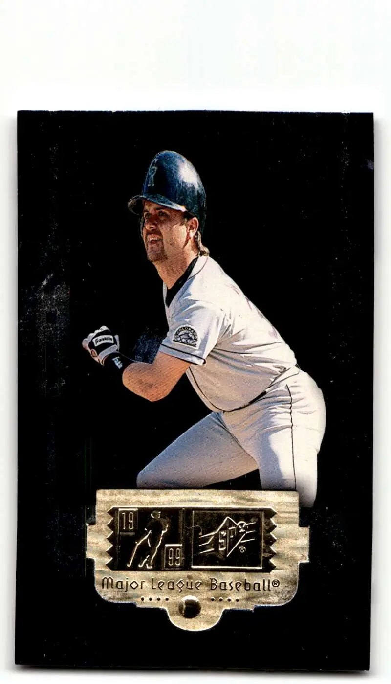 1999 SPx #36 Larry Walker Colorado Rockies Baseball Cards EX/NM ID:63297