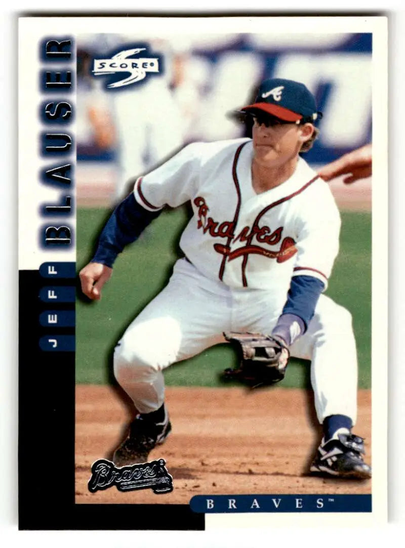 1998 Score Atlanta Braves #10 Jeff Blauser Atlanta Braves Baseball C ID:63306