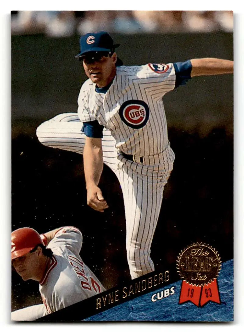 1993 Leaf #224 Ryne Sandberg Chicago Cubs Baseball Cards EX/NM ID:63396