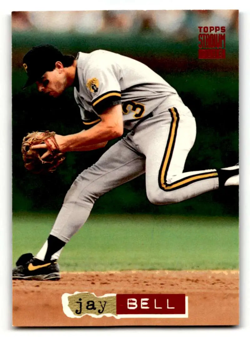 1994 Stadium Club #18 Jay Bell Pittsburgh Pirates Baseball Cards EX/ ID:63427