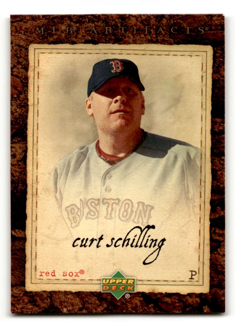 2007 Upper Deck Artifacts #4 Curt Schilling Boston Red Sox Baseball ID:63515