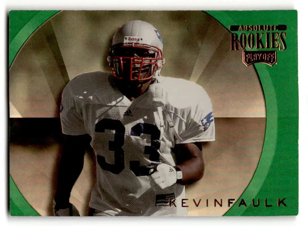 1999 Playoff Absolute EXP #AR14 Kevin Faulk New England Patriots Foo ID:63591