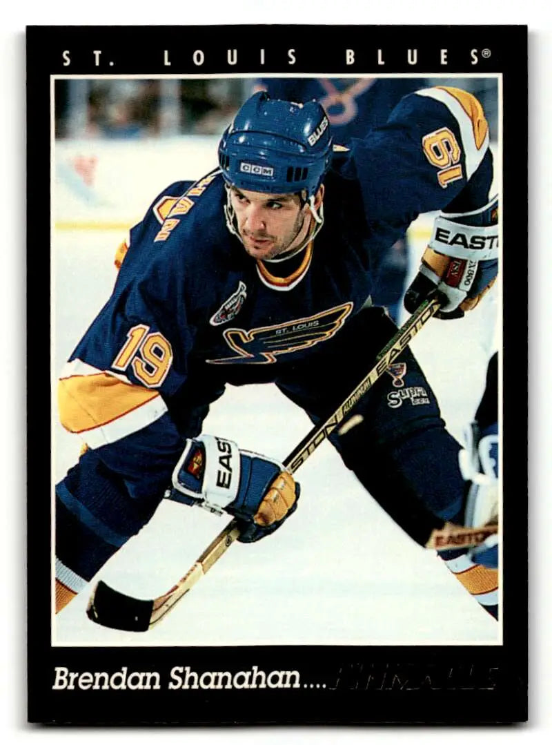 1993 Pinnacle #205 Brendan Shanahan Near mint or better EX/NM ID:63615