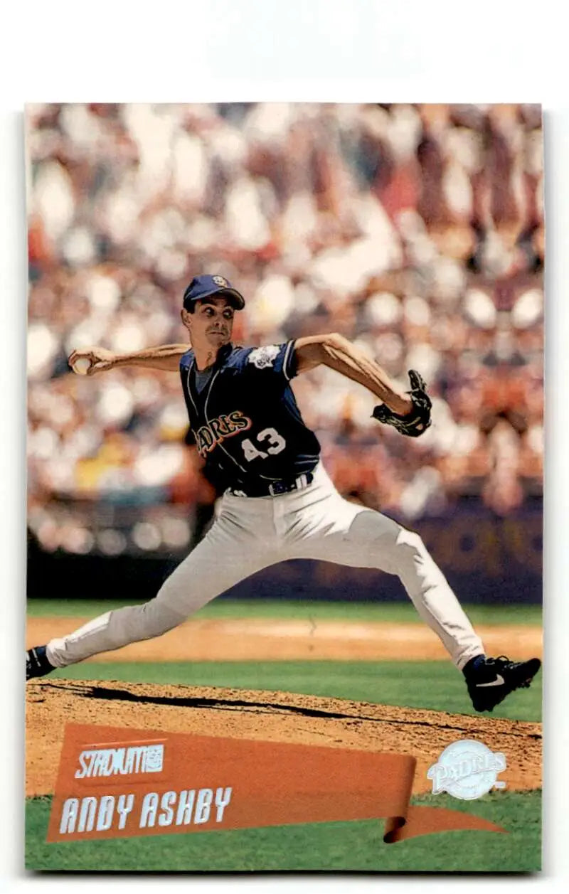 2000 Stadium Club #62 Andy Ashby San Diego Padres Baseball Cards EX/ ID:63675