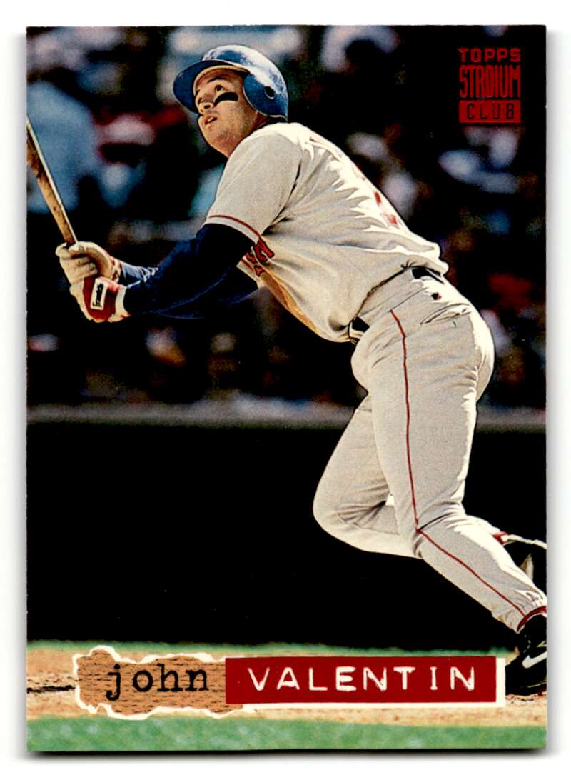 1994 Stadium Club #483 John Valentin Boston Red Sox Baseball Cards N ID:63758