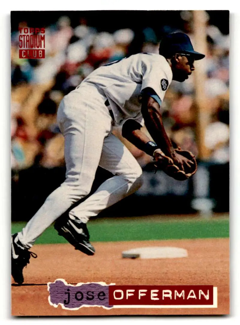 1994 Stadium Club #282 Jose Offerman Los Angeles Dodgers Baseball Ca ID:63768