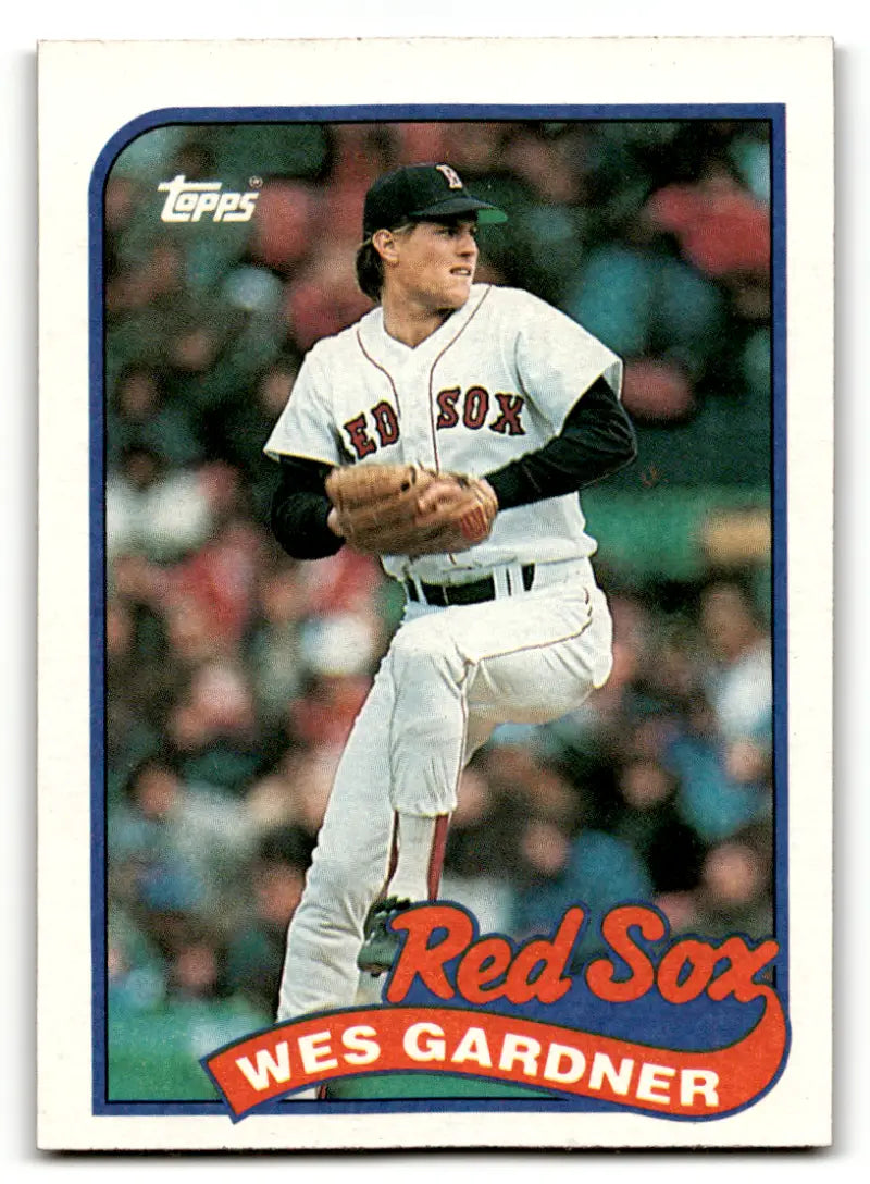 1989 Topps #526 Wes Gardner NM Near Mint Red Sox ID:63776